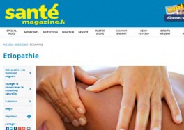 Santé Magazine - L'Etiopathie